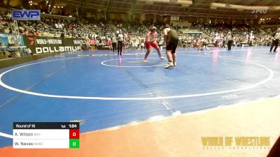 Round Of 16 - Abraham Wilson, Webb City Youth Wrestling vs Wilson Navas, Henryetta Knights Wrestling Club