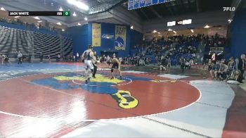 157 lbs Cons. Round 3 - Emory Gunby, Bishop McCort vs Jack White, Norwin