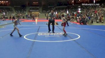 55 lbs Semifinal - Tristion Davis, Skiatook Wrestling Club vs Ryver Bryant, Glenpool Warriors