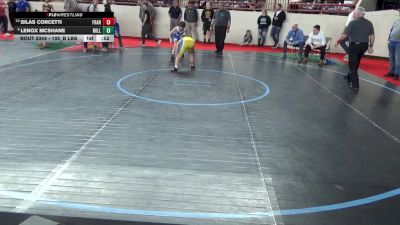 105_B lbs 7th Place - Silas Corcetti, Franklin Regional vs Lenox McShane, Millcreek