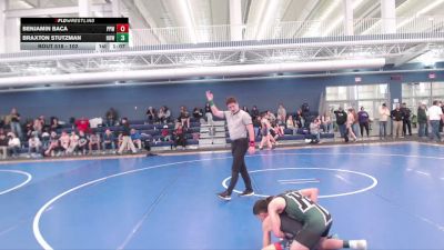 102 lbs Cons. Round 1 - Braxton Stutzman, Howells-Dodge vs Benjamin Baca, Pikes Peak Warriors