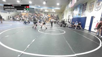 120 lbs Cons. Round 4 - Brayden Barr, Paloma Valley vs Karden Nguyen, Marina