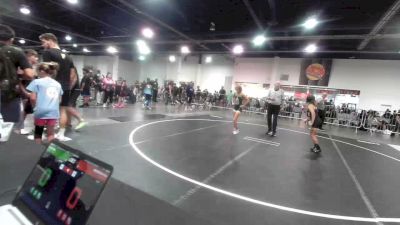88 lbs Semifinal - Leah McBroom, Aniciete TC vs Jessie Kelly, Monster Garage