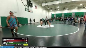 170 lbs Semifinal - Trey Guzman, Pinedale vs Anker Stewart, Cody