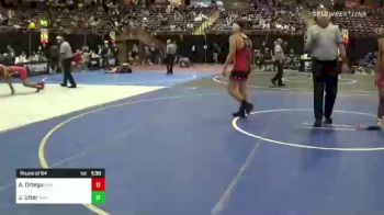 160 lbs Round Of 64 - Anthony Ortega, Swamp Monsters vs Jaxon Utter, 4MG Wrestling