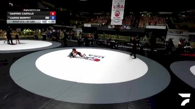 67 lbs Quarters - Santino Castillo vs Aaron Murphy, Nomad Wrestling Club