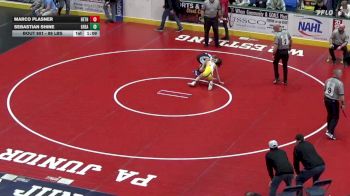 89 lbs Round Of 16 - Marco Plasner, Bethlehem Catholic vs Sebastian Shine, Greater Latrobe