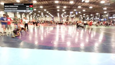126 lbs Rr Rnd 2 - Noah Pendleton, Owen Valley vs Braxton Eason, Nashville Catholic Wrestling