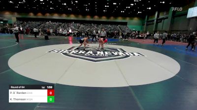 126 lbs Round Of 64 - Pierce O`Rarden, Grantsville vs Kayne Thomson, McQueen