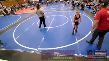 70 lbs Rr Rnd 2 - Skyler Weathers, Hinton Takedown Club vs Braxtyn Taylor, Clinton Youth Wrestling