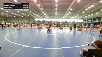 112 lbs Semifinal - Jeremy Carver, Mat Assassins Red vs Royce Beal, Team Gotcha National