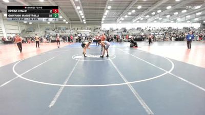 132 lbs Consi Of 16 #2 - Deebo Vitale, AZ vs Giovanni Magistrelli, OH