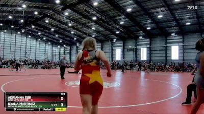 144 lbs Semis - R1 Wb - Kendall Ragsdale, Missouri Battle Gear Black vs Maria Schafer, Girls With Grit Red