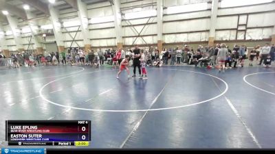 93 lbs Semifinal - Luke Epling, Bear River Wrestling Club vs Easton Suter, Longhorn Wrestling Club