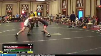 117 lbs Round 2 (6 Team) - Ashton Jackson, Elite Athletic Club DZ vs John Kaplan, Diablo WC