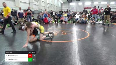 120 lbs Round 3 - Jack Williams, Pursuit vs Braxton Harbert, Patriots WC WV