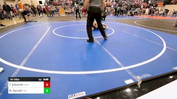 70-73 lbs Rr Rnd 1 - Timberlyn Edwards, Runestone vs Maze Spruell, Tiger Trained Wrestling