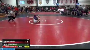 126 lbs Round 3 - Titus Counterman, Burlington vs Jordan Schmidt, Solon