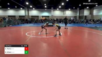 71 lbs 3rd Place - Anthony Riotto, New Jersey vs Benjamin Milam, Scorpion Wrestling Club