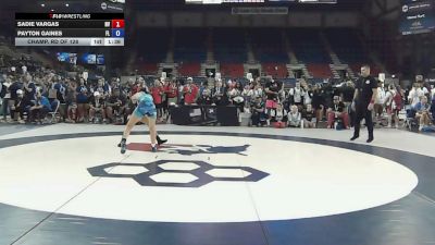 115 lbs Champ. Rd Of 128 - Sadie Vargas, Nevada vs Payton Gaines, Florida