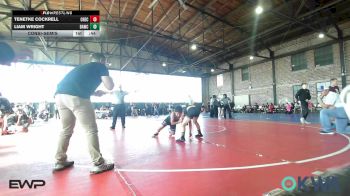 80 lbs Consolation - Tenetke Cockrell, Checotah Matcats vs Liam Wright, Broken Arrow Wrestling Club