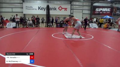 125 kg Round Of 64 - Max Vanadia, Michigan Wrestling Club vs Billy McChesney, New York City RTC