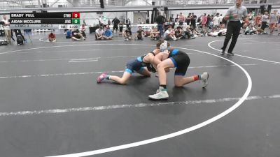 126 lbs Finals (8 Team) - Aidan Mcclure, JV All Stars vs Brady Full, CTWHALE ORCA