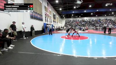 132 Boys Cons. Round 5 - Damian Jones, Granite Hills vs Frank Zambada, San Ysidro