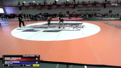 170 lbs Semifinal - Jewel Gonzalez, Gannon University vs Grace Doering, Indiana Tech