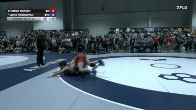 61 kg Champ. Rd Of 32 - Braiden Weaver, M2 Training Center vs Arno Vardanyan, World Team Training Center