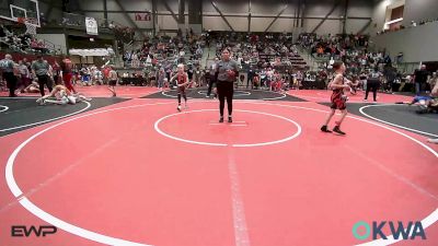 61 lbs 3rd Place - Timmy McCall, Fort Gibson Youth Wrestling vs Kaysen Peters, Collinsville Cardinal Youth Wrestling