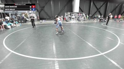 165 lbs John Marcum, South Carolina vs Jaiye Bello, Texas