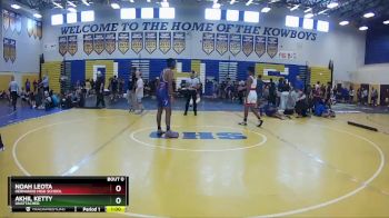 144 lbs Cons. Round 2 - Noah Leota, Hernando High School vs Akhil Ketty, Unattached