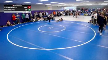 113 lbs Champ. Round 2 - Dj Leathewood, Waukesha West vs Brian Bolton, Harpeth