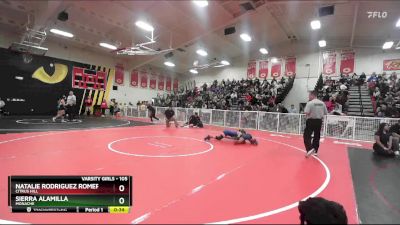 105 lbs 3rd Place Match - Sierra Alamilla, Monache vs Natalie Rodriguez Romero, Citrus Hill