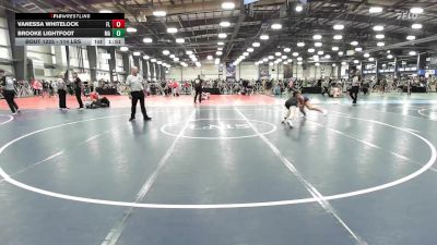 114 lbs Round Of 64 - Vanessa Whitelock, FL vs Brooke Lightfoot, MA