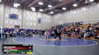 175 lbs 7th Place Match - Aiden Thompson, Brentwood vs Zion McAlpine, Hendersonville