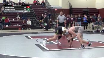 190 lbs 3rd Place Match - Danny Small, Center Point-Urbana vs Carter Eddy, Independence