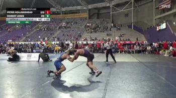 157 lbs Finals (2 Team) - Robert Leeds, NYU vs Peter Hollingshead, Luther