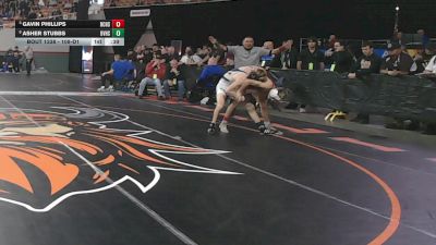 122-D1 Cons. Semi - Asher Stubbs, Desert Vista High School vs Gavin Phillips, Boulder Creek High School