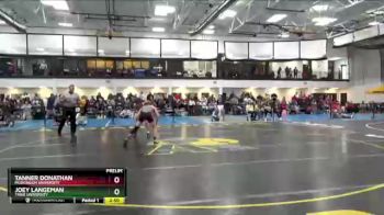 141 lbs Prelim - Tanner Donathan, Muskingum University vs Joey Langeman, Trine University