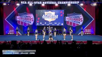 Express Cheer - Dallas - Fame [2026 L2.1 Junior - PREP] 2026 NCA All-Star National Championship