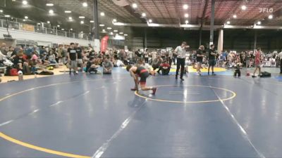 120 lbs Allday - Taylon Winker, 84 ATHLETES vs Eli Davis, RALEIGH AREA WOLFPACK RED