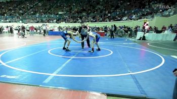 110 lbs Consi Of 32 #2 - Jaxon Coberly, Newcastle Youth Wrestling vs Fabian Villarreal, Duncan Demons