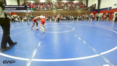 113 lbs Quarterfinal - Johnnie Wayne Callan Caldwell, Fort Gibson vs Cayden Scott, Bixby HS Boys