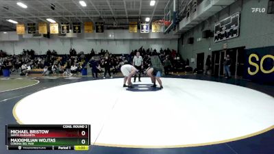 285 lbs Cons. Round 2 - Michael Bristow, Santa Margarita vs Maxximilian Wojtas, Corona Del Mar