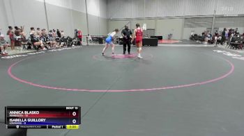 125 lbs Round 5 (6 Team) - Annica Blasko, Minnesota vs Isabella Guillory, Louisiana