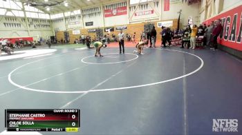 120 (122) Champ. Round 3 - Stephanie Castro, Fremont (Oakland) vs Chloe Solla, Benicia