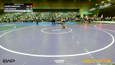 95 lbs Round Of 32 - Khasen Srimoukda, Idaho Gold vs Liam Loughlin, Golden Back