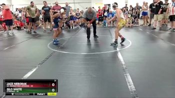 96 lbs Round 2 (4 Team) - Jace Neborak, U2 Journeymen Uprising vs Silo White, CTWHALE
